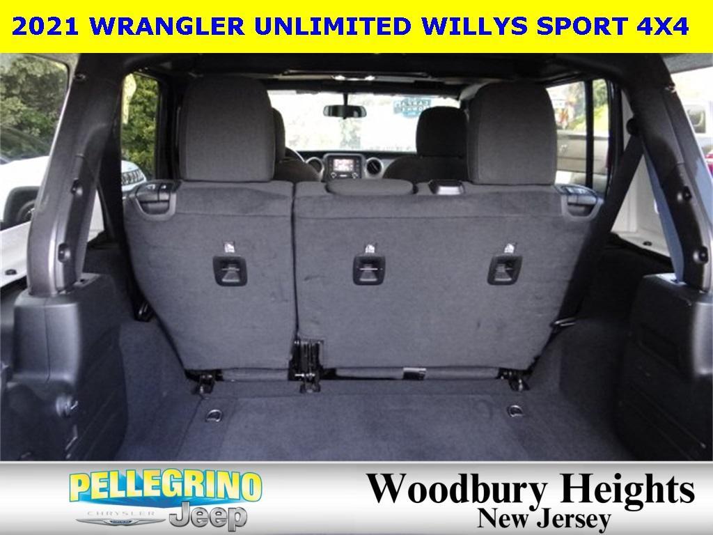 used 2021 Jeep Wrangler Unlimited car, priced at $31,577