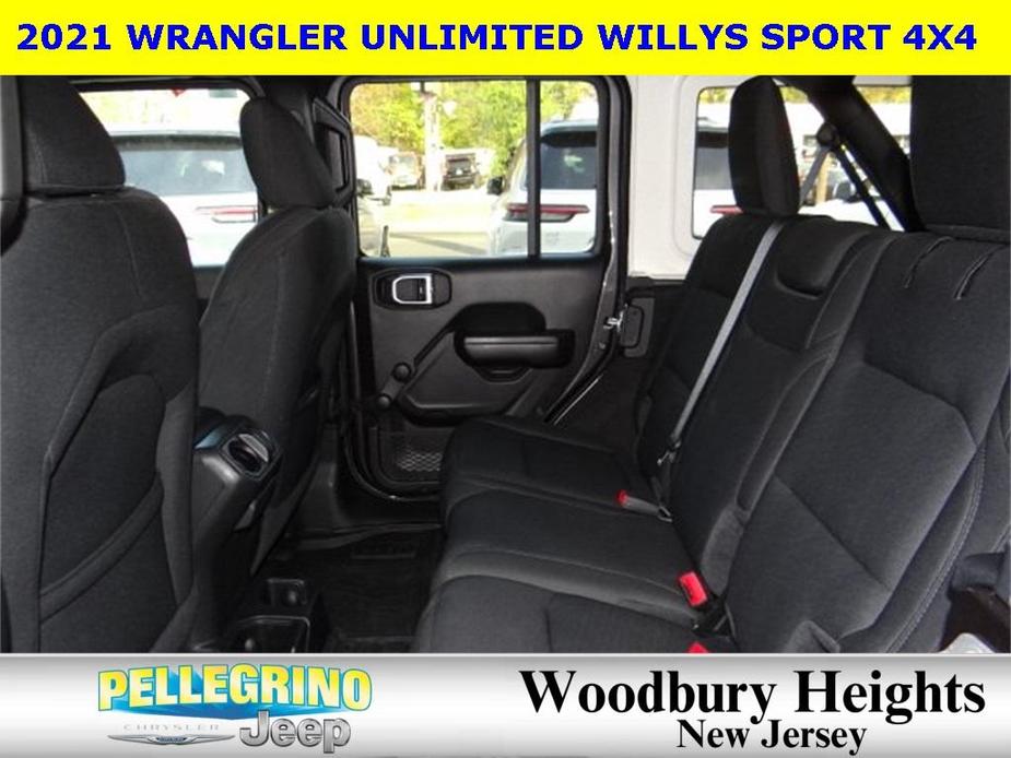 used 2021 Jeep Wrangler Unlimited car, priced at $31,577