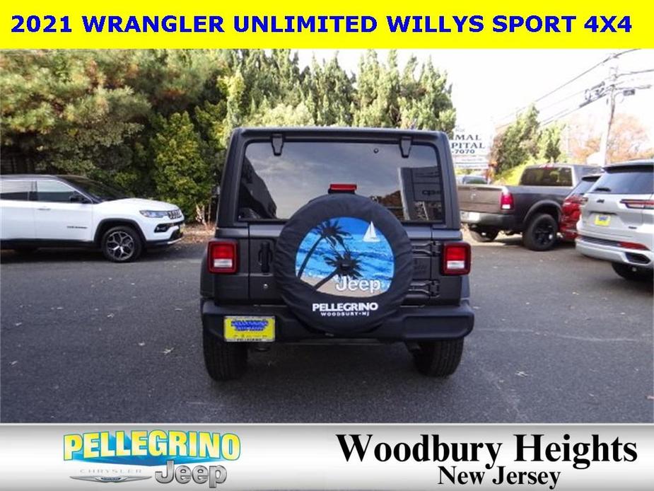 used 2021 Jeep Wrangler Unlimited car, priced at $31,577