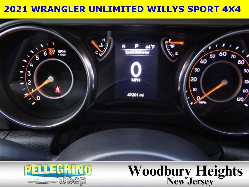 used 2021 Jeep Wrangler Unlimited car, priced at $28,888