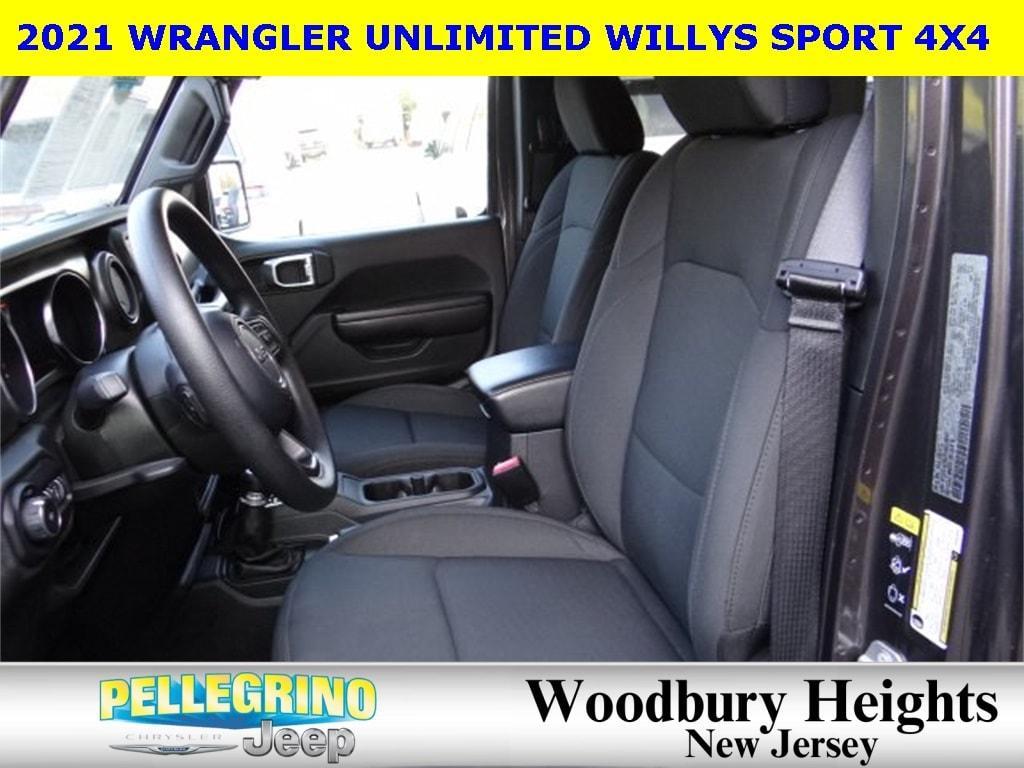 used 2021 Jeep Wrangler Unlimited car, priced at $28,888