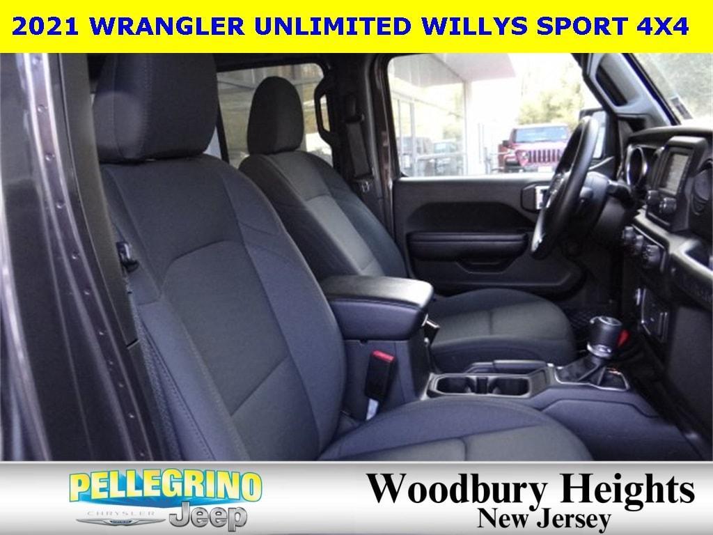 used 2021 Jeep Wrangler Unlimited car, priced at $28,888