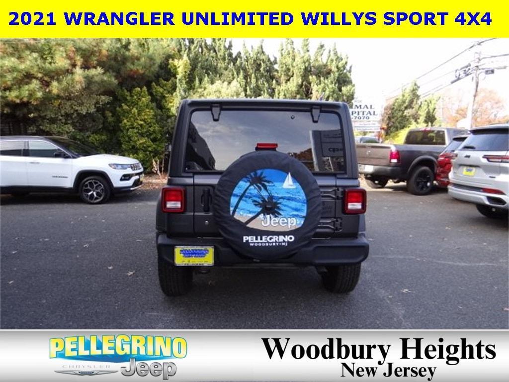 used 2021 Jeep Wrangler Unlimited car, priced at $28,888