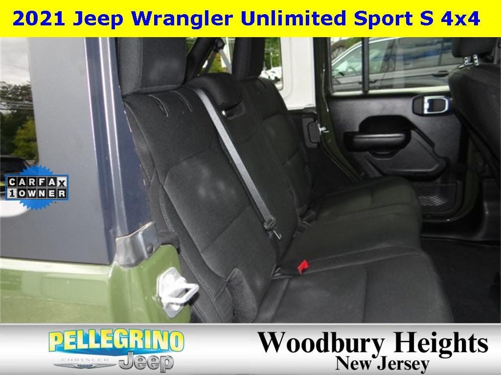 used 2021 Jeep Wrangler Unlimited car, priced at $31,988