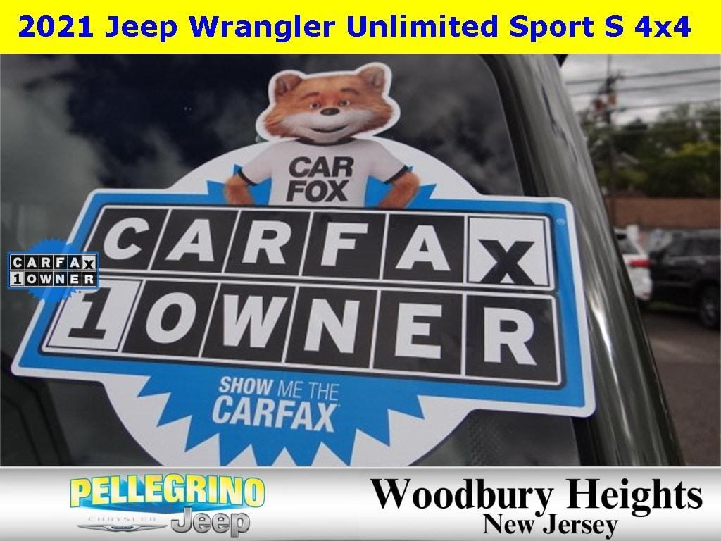 used 2021 Jeep Wrangler Unlimited car, priced at $31,988