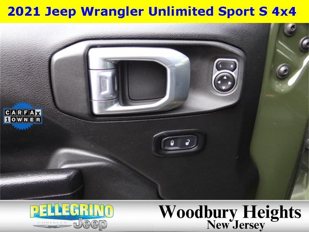 used 2021 Jeep Wrangler Unlimited car, priced at $31,988