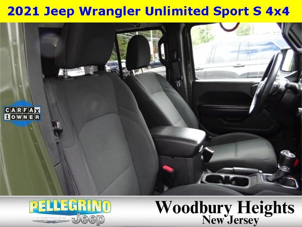 used 2021 Jeep Wrangler Unlimited car, priced at $31,988