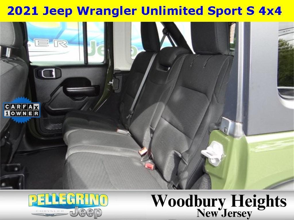 used 2021 Jeep Wrangler Unlimited car, priced at $31,988