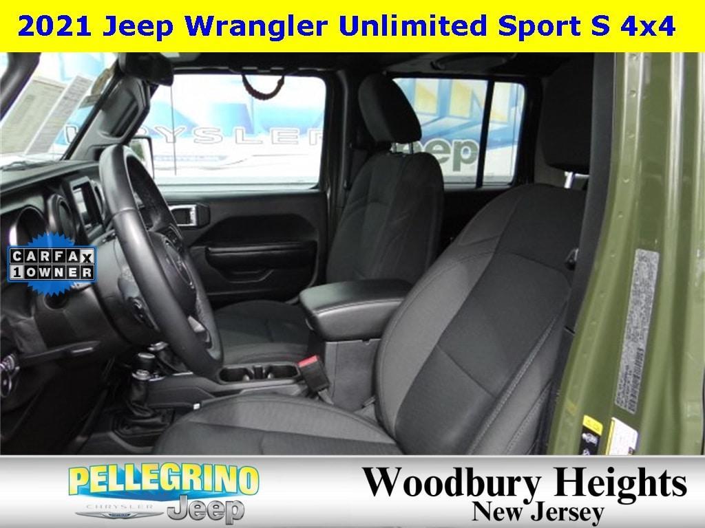 used 2021 Jeep Wrangler Unlimited car, priced at $31,988