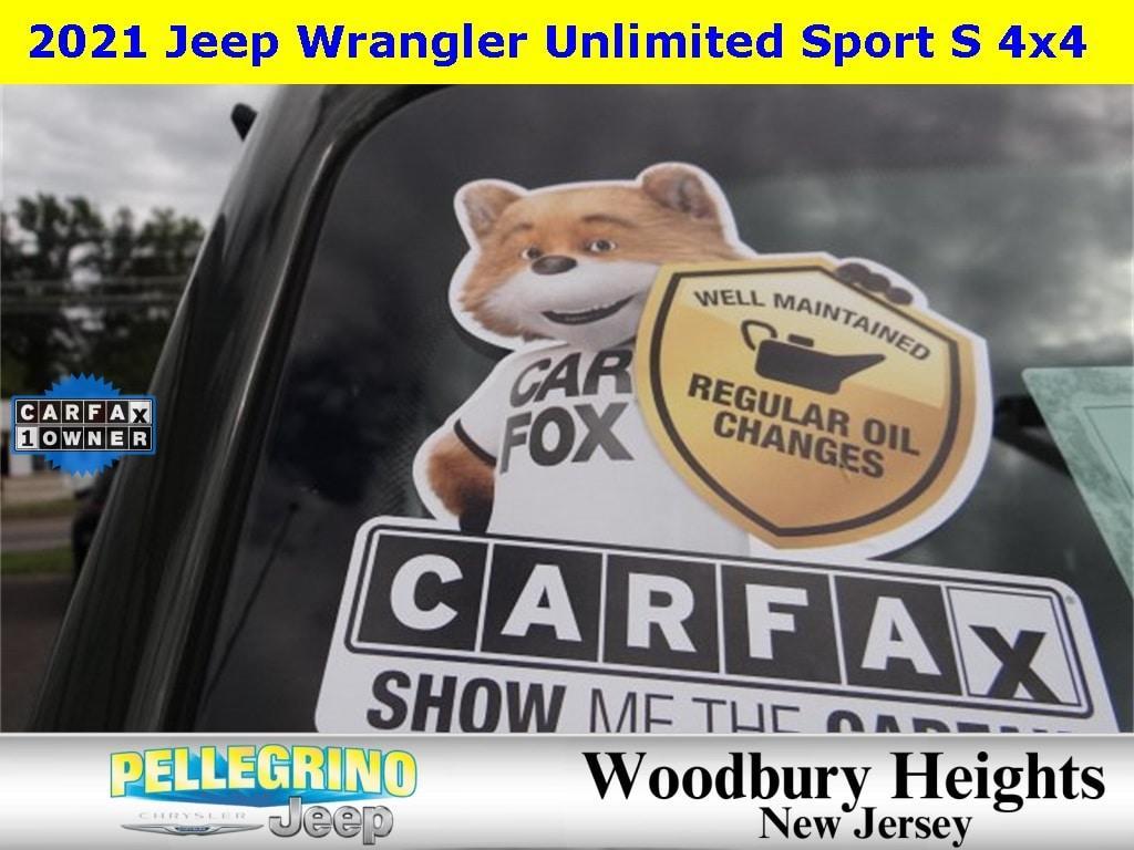used 2021 Jeep Wrangler Unlimited car, priced at $31,333