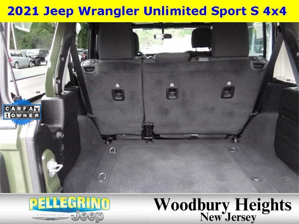 used 2021 Jeep Wrangler Unlimited car, priced at $31,988