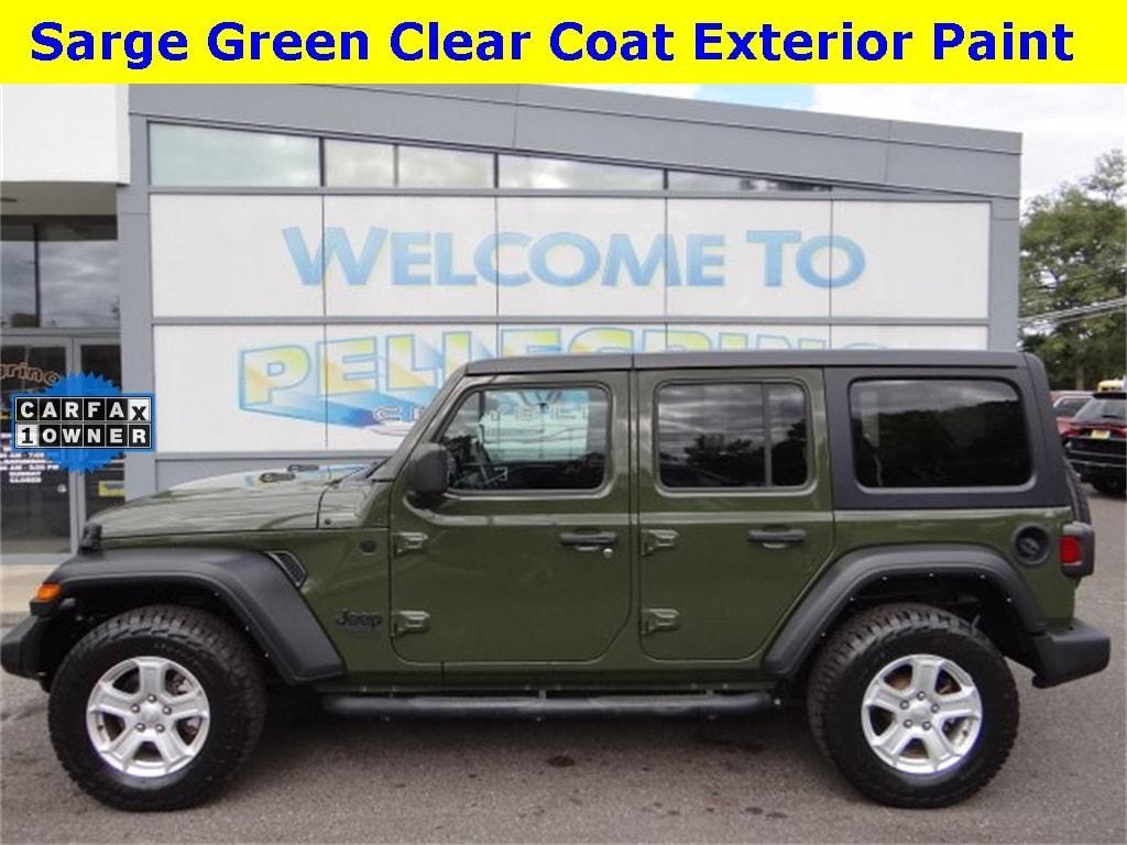 used 2021 Jeep Wrangler Unlimited car, priced at $31,988