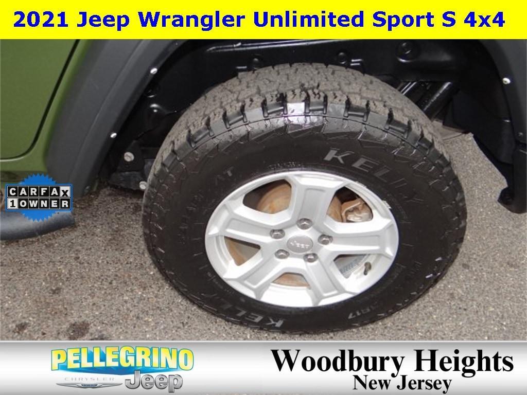 used 2021 Jeep Wrangler Unlimited car, priced at $31,988