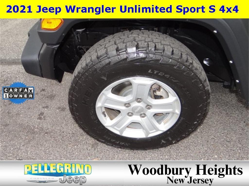 used 2021 Jeep Wrangler Unlimited car, priced at $31,988