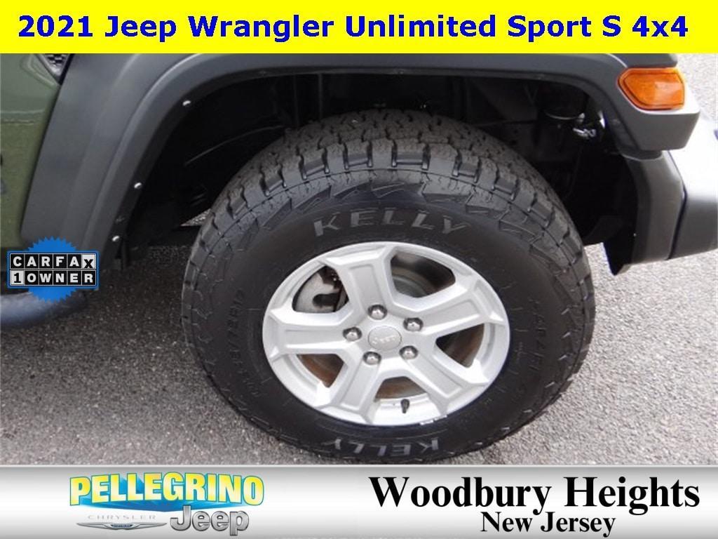 used 2021 Jeep Wrangler Unlimited car, priced at $31,988