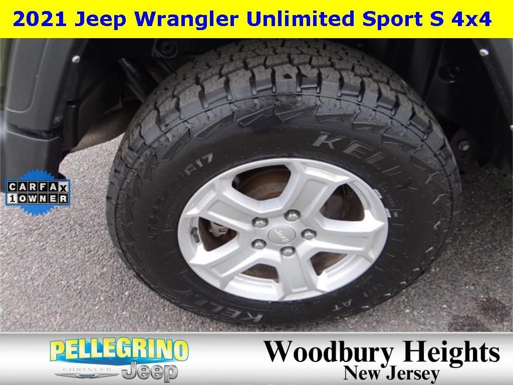 used 2021 Jeep Wrangler Unlimited car, priced at $31,988