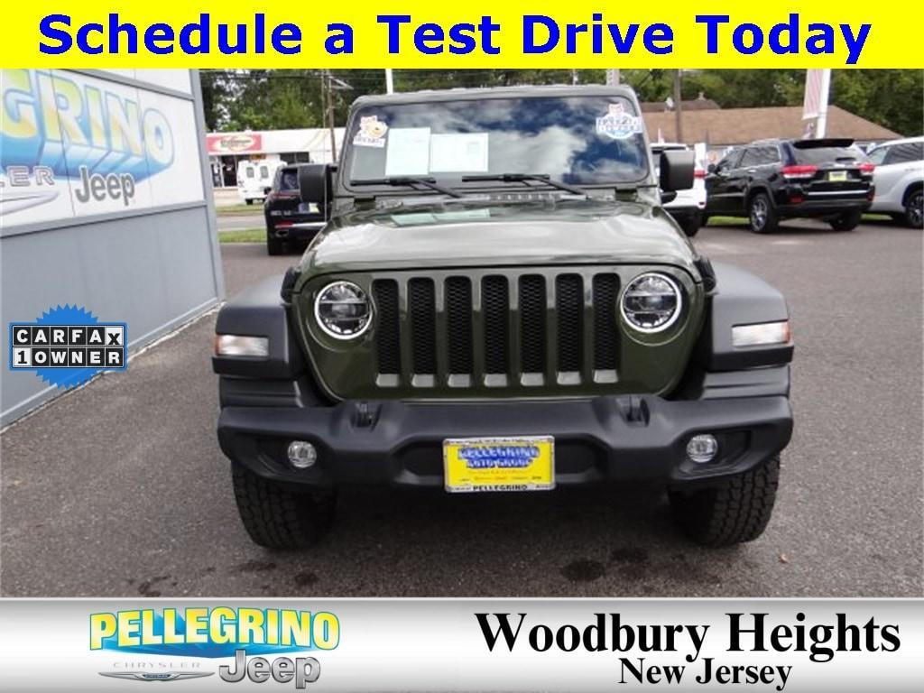 used 2021 Jeep Wrangler Unlimited car, priced at $31,988