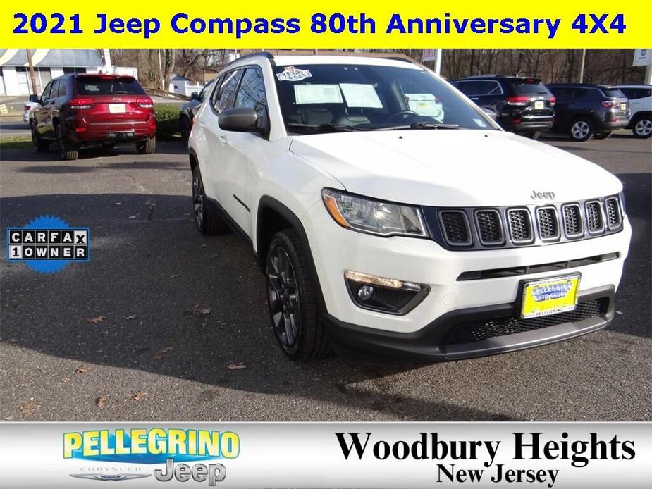 used 2021 Jeep Compass car, priced at $24,991