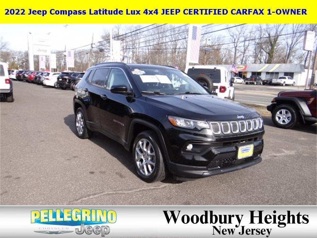 used 2022 Jeep Compass car, priced at $21,812