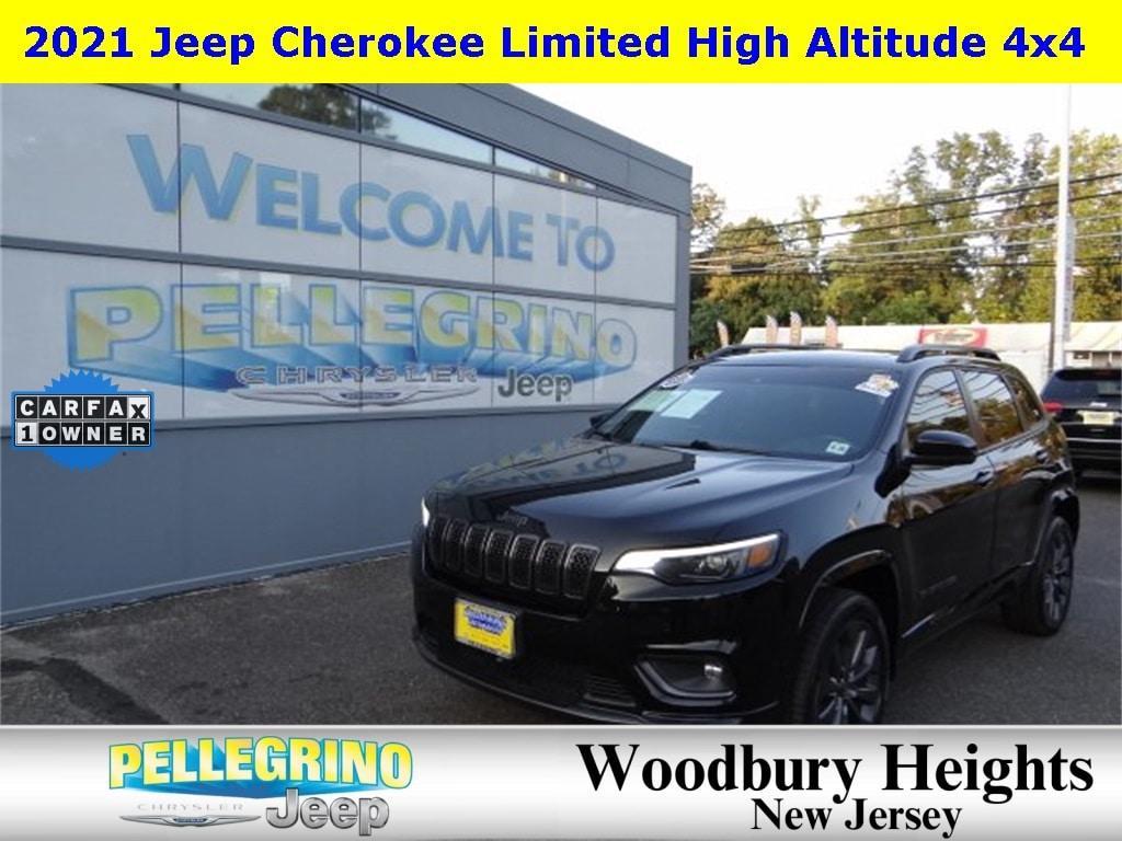 used 2021 Jeep Cherokee car, priced at $24,850