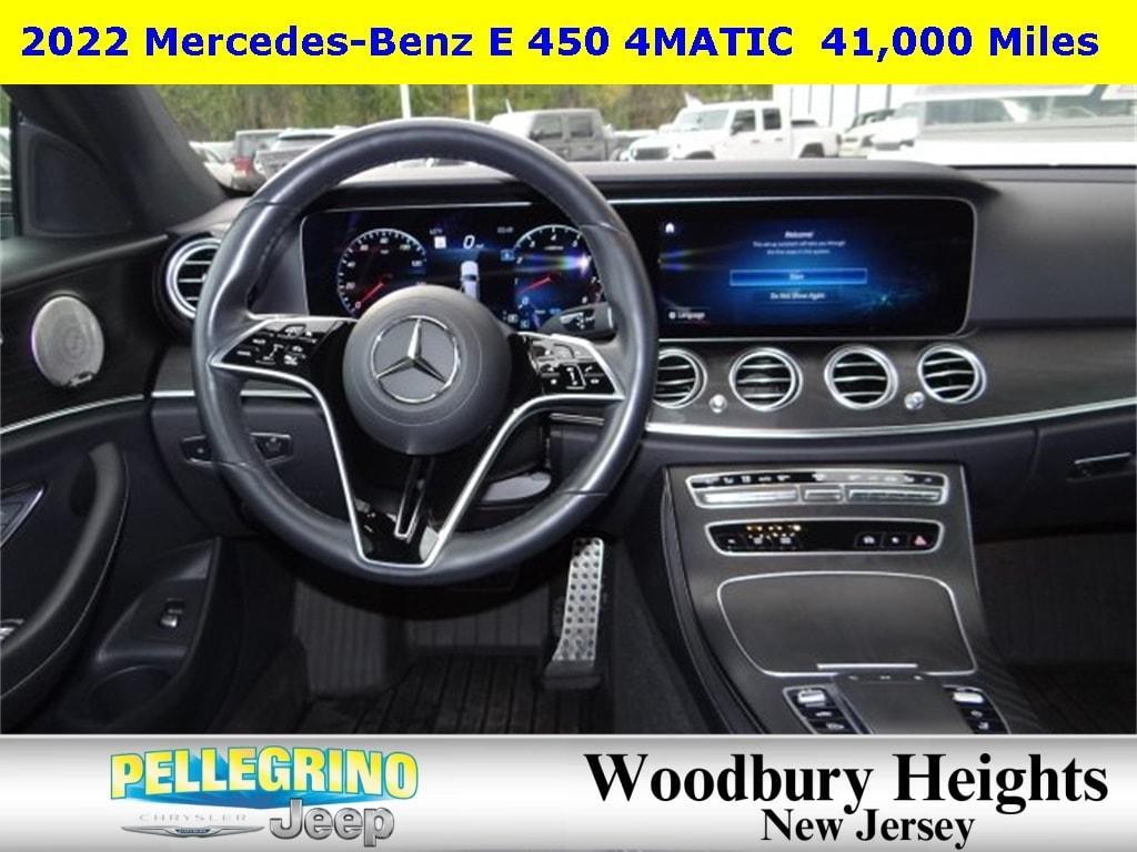 used 2022 Mercedes-Benz E-Class car, priced at $45,555