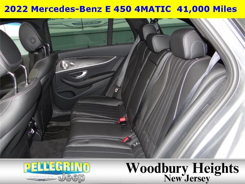 used 2022 Mercedes-Benz E-Class car, priced at $45,555