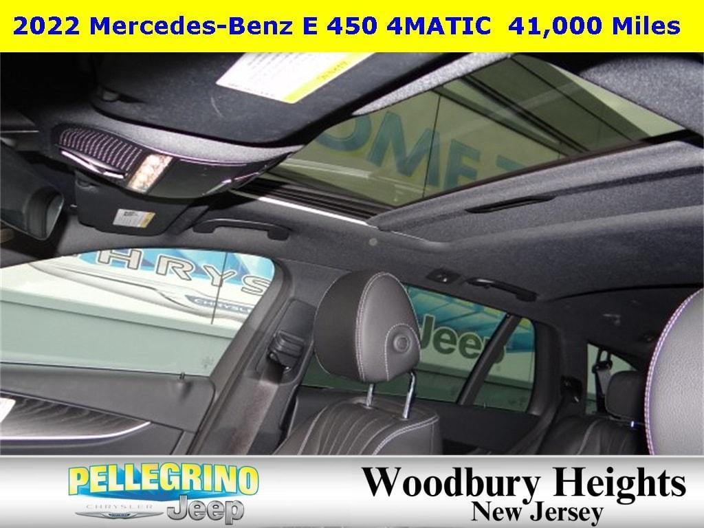 used 2022 Mercedes-Benz E-Class car, priced at $45,555