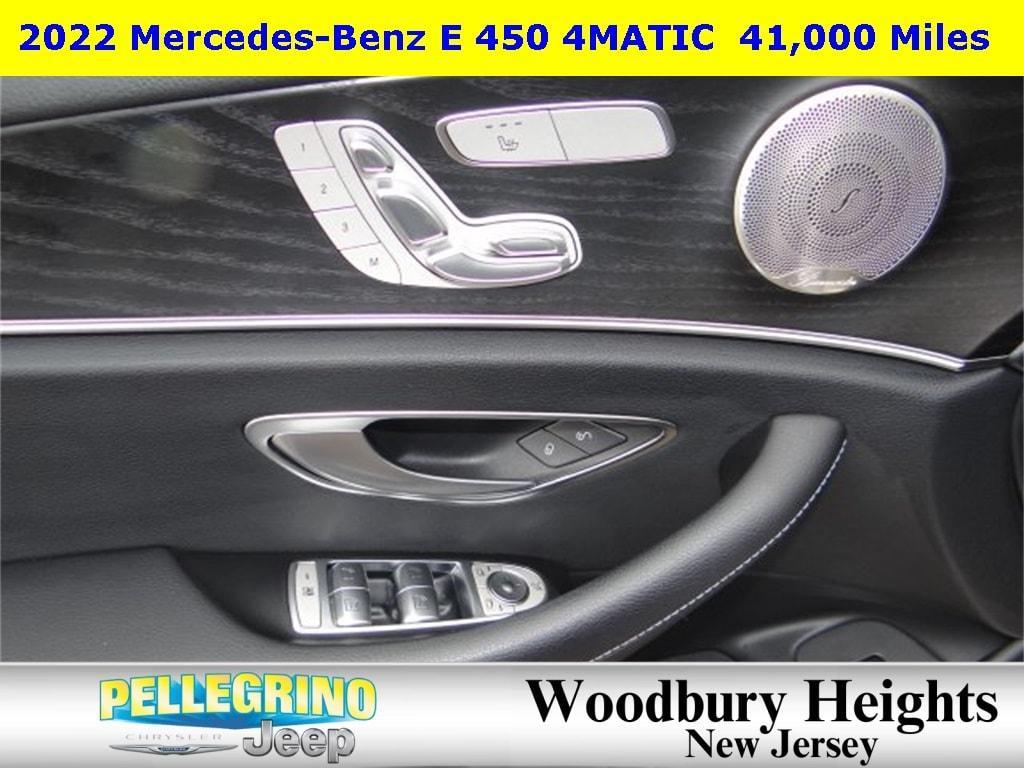 used 2022 Mercedes-Benz E-Class car, priced at $45,555