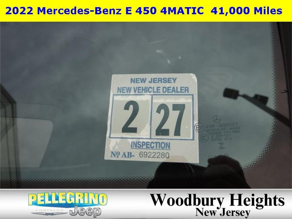 used 2022 Mercedes-Benz E-Class car, priced at $45,555