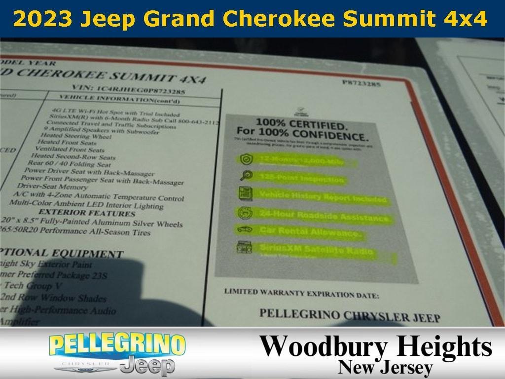 used 2023 Jeep Grand Cherokee car, priced at $44,990