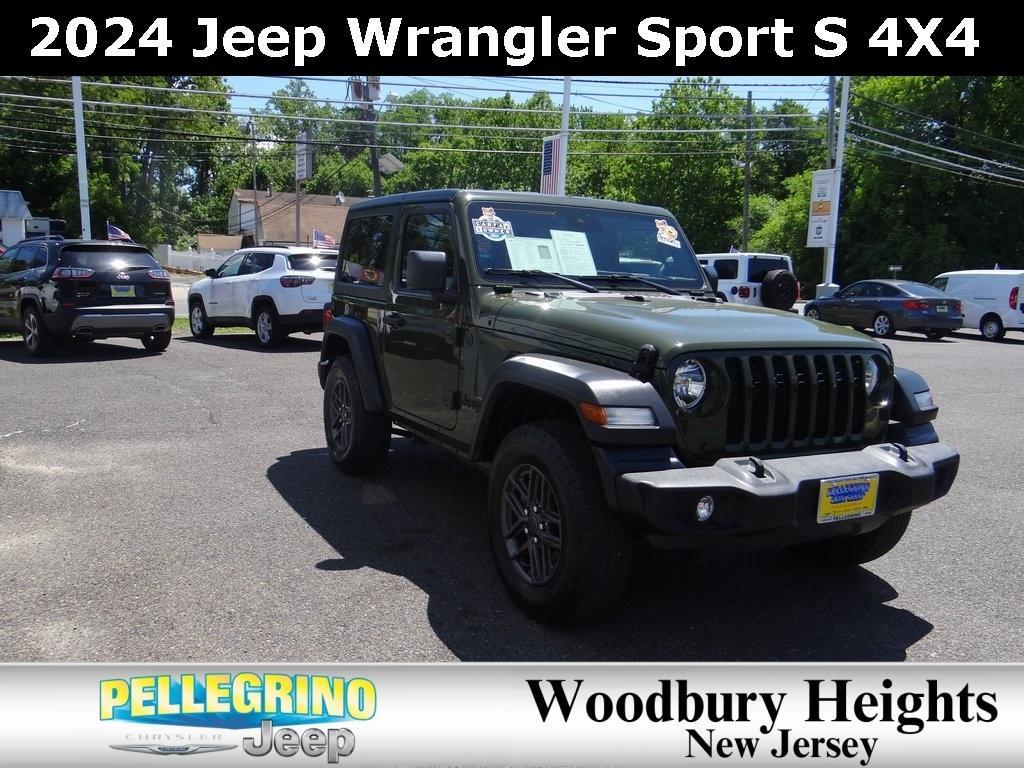 used 2024 Jeep Wrangler car, priced at $33,555