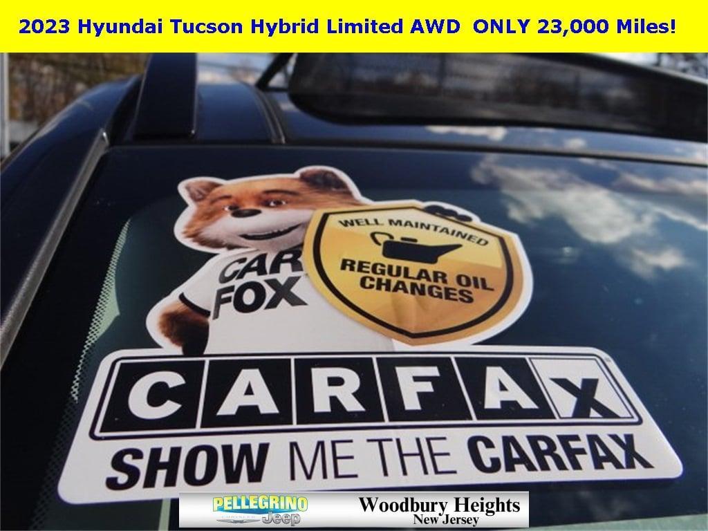 used 2023 Hyundai TUCSON Hybrid car, priced at $28,988