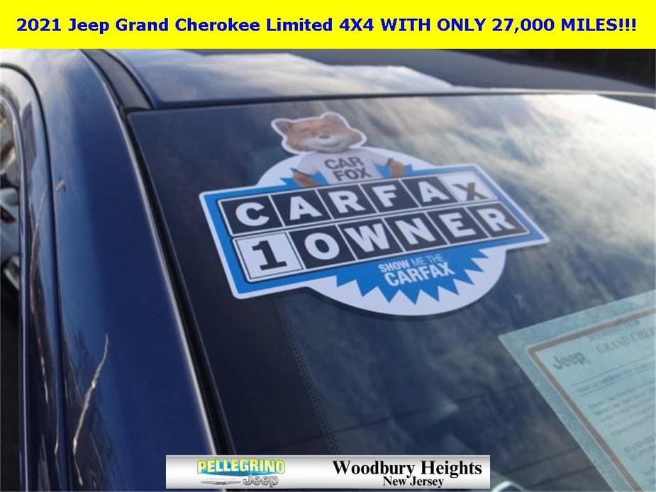 used 2021 Jeep Grand Cherokee car, priced at $30,767