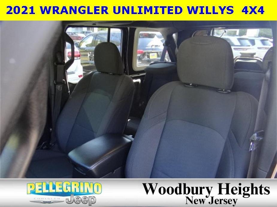 used 2021 Jeep Wrangler Unlimited car, priced at $33,477