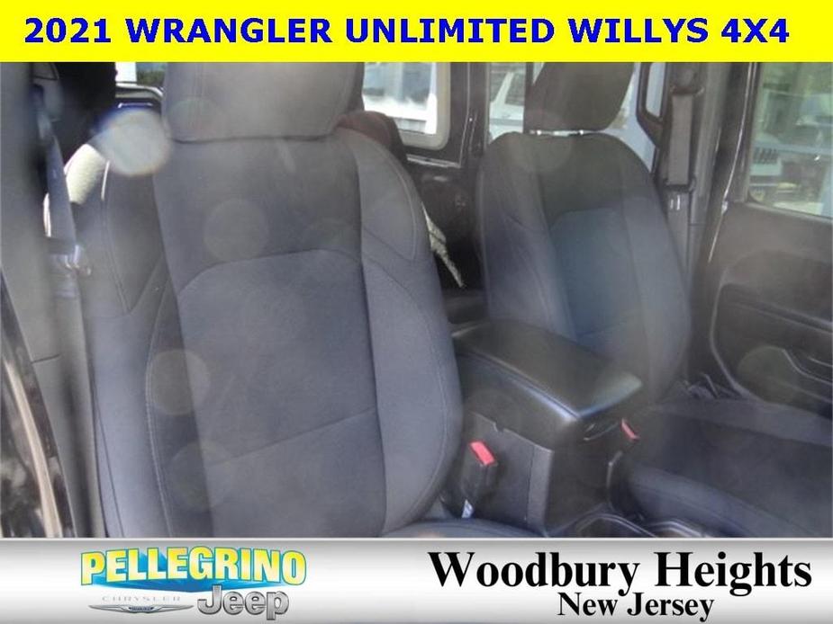 used 2021 Jeep Wrangler Unlimited car, priced at $33,477