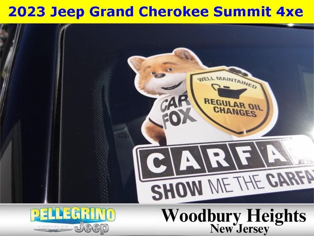 used 2023 Jeep Grand Cherokee 4xe car, priced at $39,488