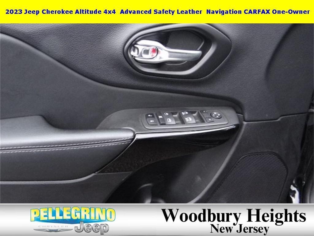 used 2023 Jeep Cherokee car, priced at $22,930