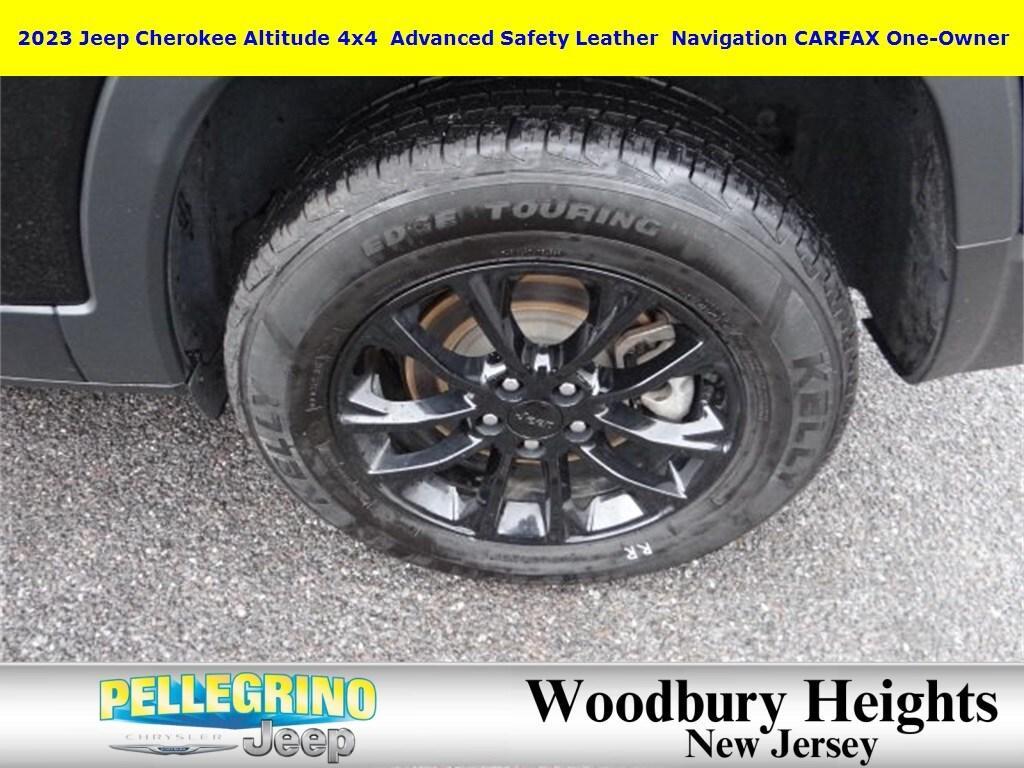 used 2023 Jeep Cherokee car, priced at $22,711