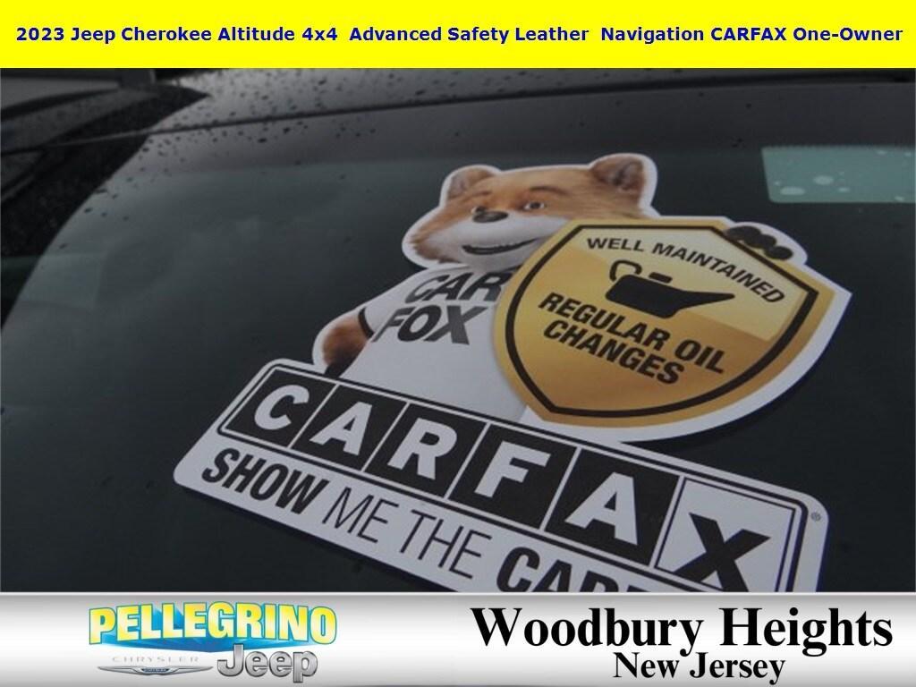 used 2023 Jeep Cherokee car, priced at $22,711