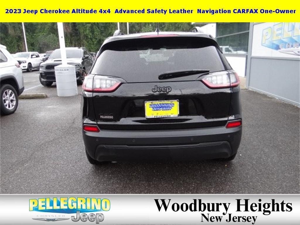 used 2023 Jeep Cherokee car, priced at $22,930