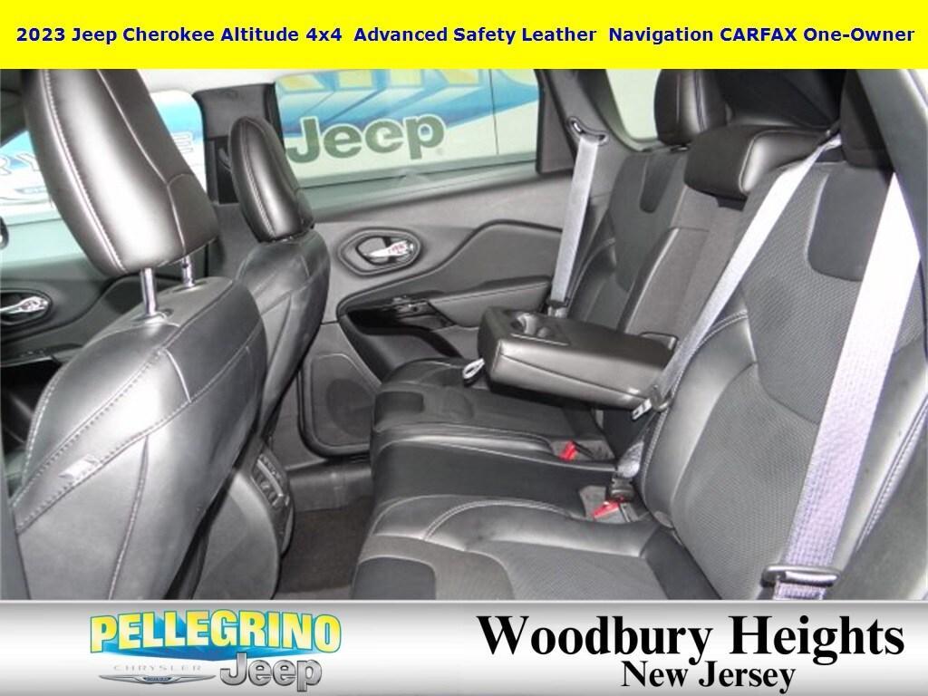 used 2023 Jeep Cherokee car, priced at $22,711