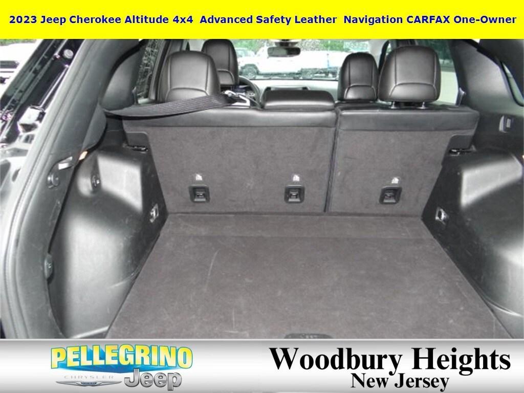 used 2023 Jeep Cherokee car, priced at $22,711