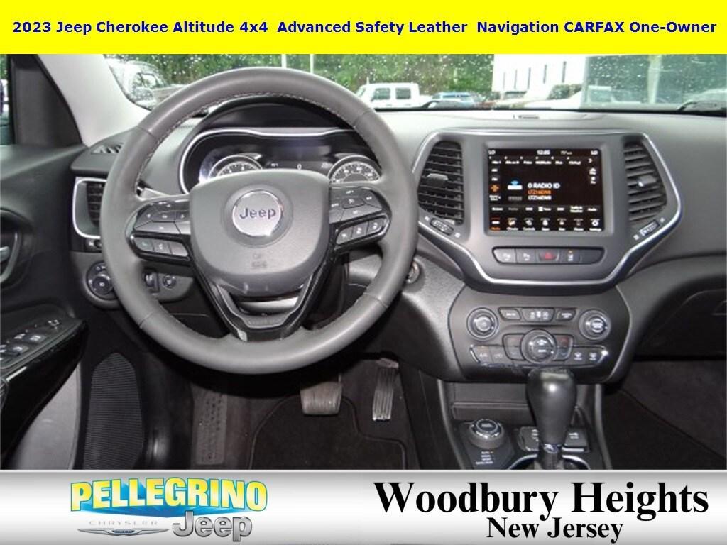 used 2023 Jeep Cherokee car, priced at $22,711