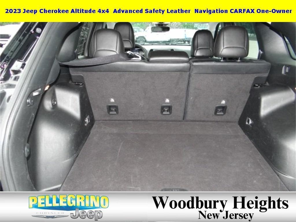 used 2023 Jeep Cherokee car, priced at $22,930