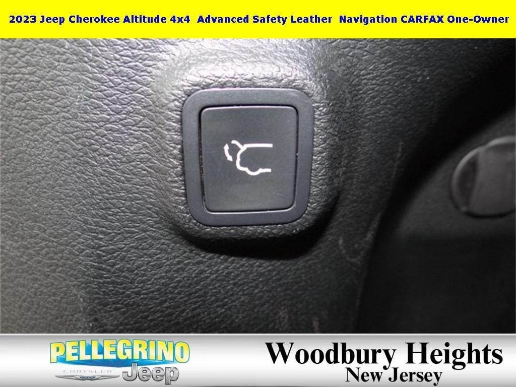 used 2023 Jeep Cherokee car, priced at $22,930