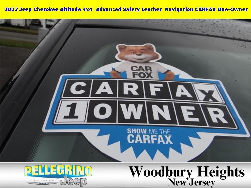 used 2023 Jeep Cherokee car, priced at $22,930