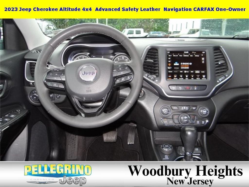 used 2023 Jeep Cherokee car, priced at $22,930