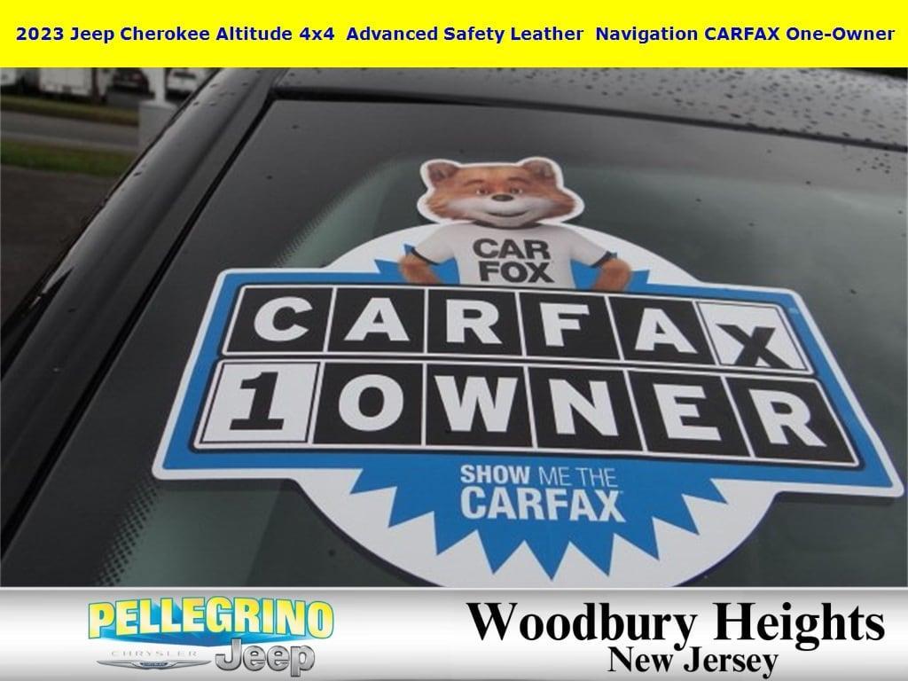 used 2023 Jeep Cherokee car, priced at $22,444