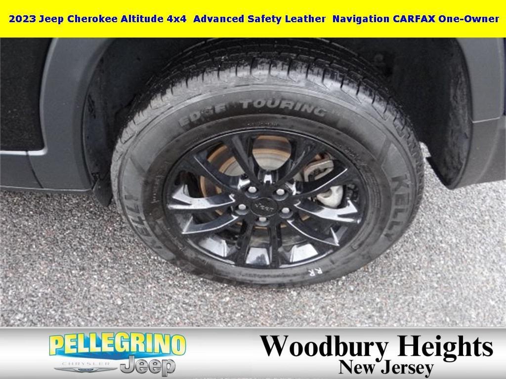 used 2023 Jeep Cherokee car, priced at $22,930