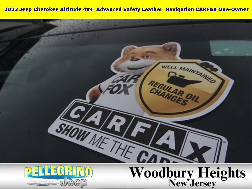 used 2023 Jeep Cherokee car, priced at $22,930